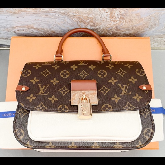 Louis Vuitton Monogram Vaugirard Creme Shoulder Strap Crossbody Bag - Picture 15 of 15